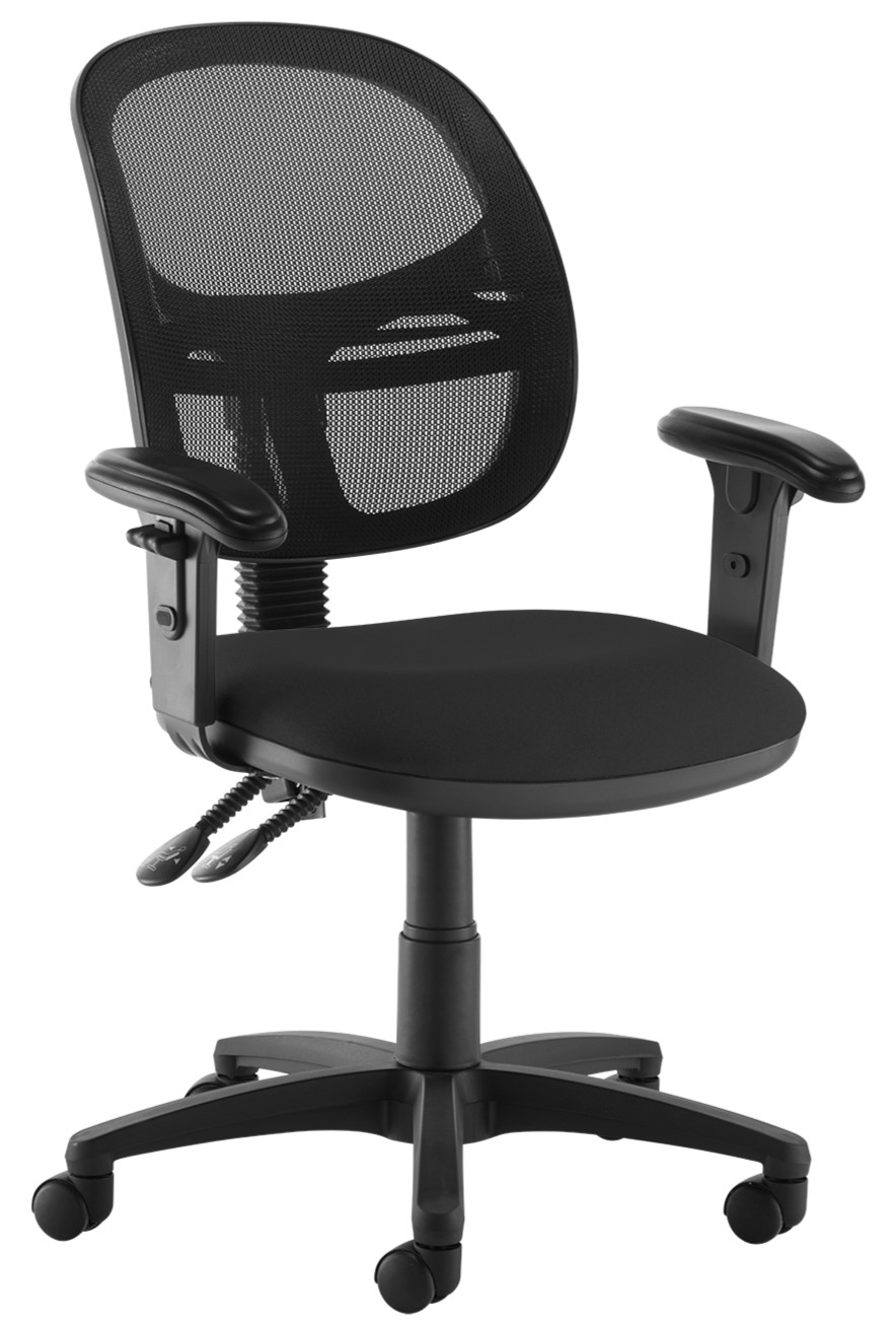 Jota Mesh Back Twin Lever Operator Chair